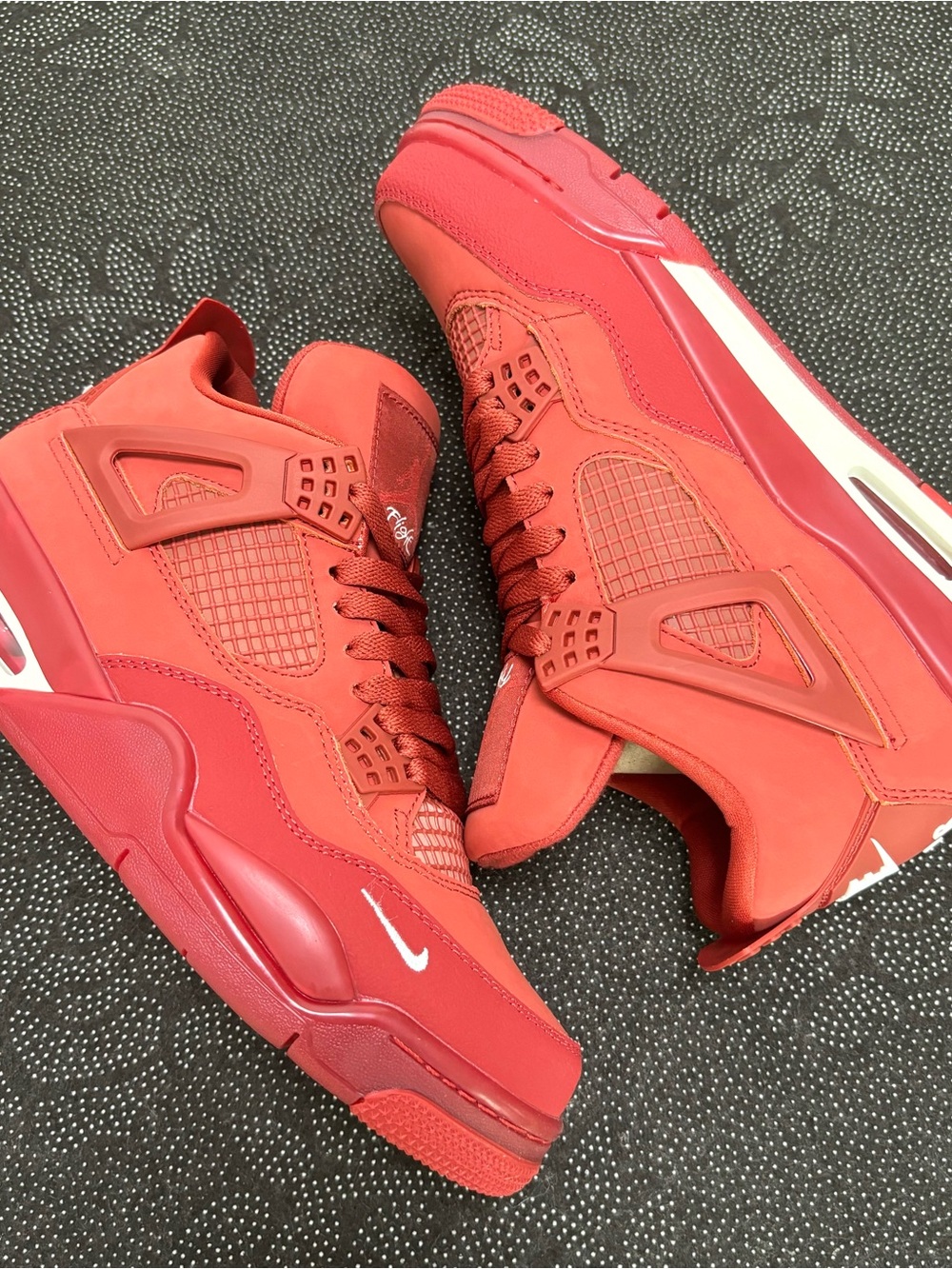 Jordan Men's Sneakers in Red - Picture 5 of 6